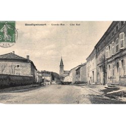 BAUDIGNECOURT : grande-rue, cote sud - tres bon etat