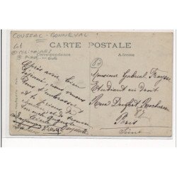 COUSSAC-BONNEVAL : militaires, pique-nique - tres bon etat