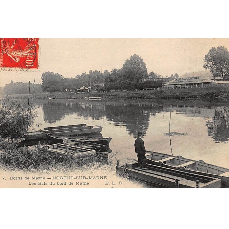 NOGENT-sur-MARNE : les balsdu bord de marne - etat NOGENT-sur-MARNE : les balsdu bord de marne - etat