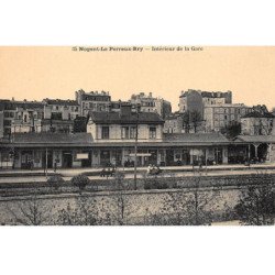 NOGENT-le-PERREUX-BRY : interieur de la gare - tres bon etat