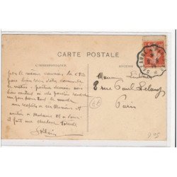 DAMMARTIN-sur-TIGEAUX : hotel de la gare maton m. de vins restaurateur, ecurie chambres meublées, remise - tres bon etat