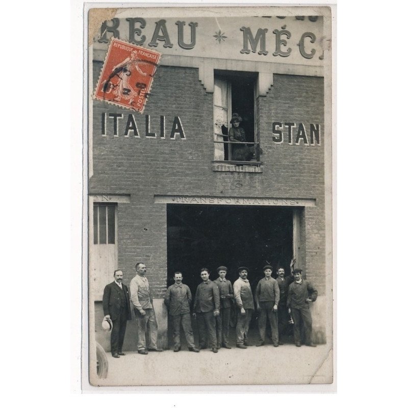 PARIS : garage carreau, Italia Stan, transformations - etat