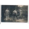 EPERNON DREUX : personnages avec vache, abattoire - très bon état