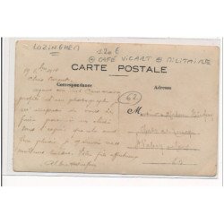 LOZINGHEN : café vicart, militaire - etat