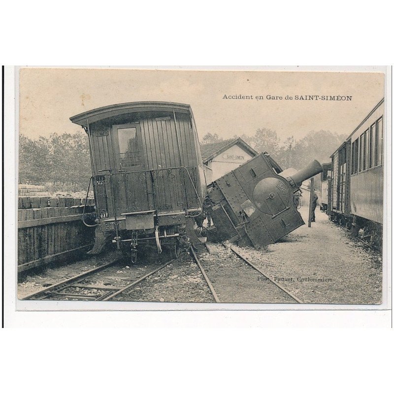 SAINT-SIMEON : accident en gare de saint-simeon - etat