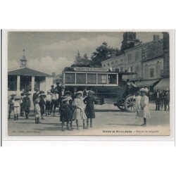 BAZAS : dans le bazadais, depart de grignols (autobus) - etat