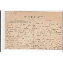 CANCALE : manifestation du 7/04/1908 jetant à la mer les huitres arrivées par le vapeur jacques cartier - tres bon etat