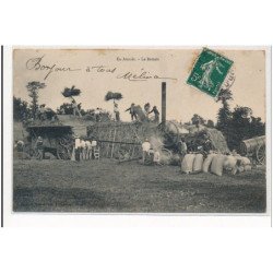 EN AUXOIS : le battoir, agriculture - tres bon etat