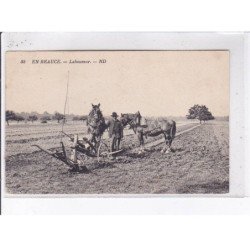 EURE ET LOIR: laboureur - très bon état