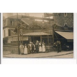 COLOMBES : avenue du chemin de fer """"au chalet du pont"""" - tres bon etat