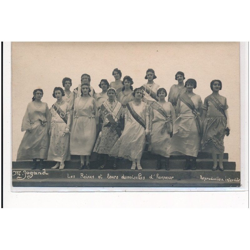 LIMOGES : exposition nationale les reines et leurs demoiselles d'honneur - tres bon etat