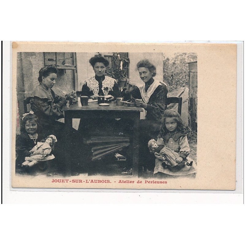 JOUET-sur-L'AUBOIS : atelier de perleuses - tres bon etat