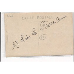 QUIMPER : barde Jos Parker - menu (Hostaliri an Arvor) en 1923 - tres bon etat