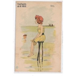KIRCHNER RAPHAEL : D4 signées enfants de la mer - etat