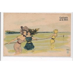 KIRCHNER RAPHAEL : D4 signées enfants de la mer - etat