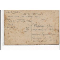 La Talaudière : sabotier delorme jean, aux roches de soleymieux, facteur - tres bon etat