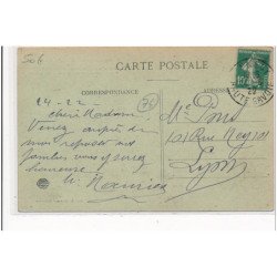 BOURDEAUX : bords du lac du bourget, hotel de l'aurore Favier propri. - tres bon etat