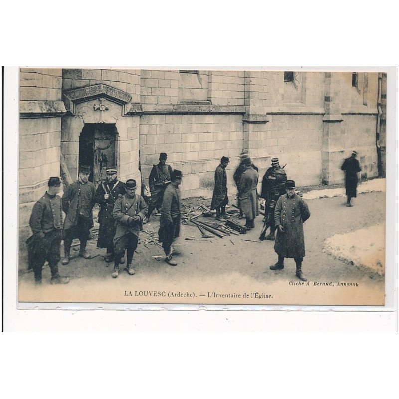 LA LOUVESC : l'inventaire de l'eglise - tres bon etat LA LOUVESC : l'inventaire de l'eglise - tres bon etat