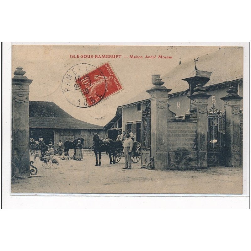ISLE-sous-RAMERUPT : maison andré moreau - tres bon etat