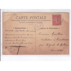 TERTRE-MASNIER: la vallée de l'huisne - état