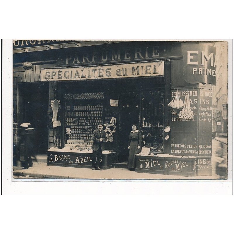 LYON : parfumerie "la reine des abeilles" - tres bon etat