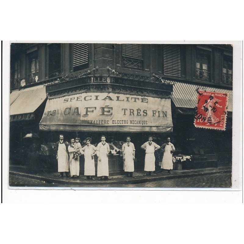 LYON : specialité café, tres fin - tres bon etat