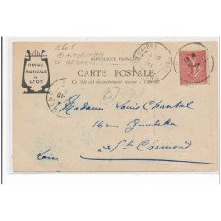 LYON : revue musicale de lyon, autographe de redacteur - tres bon etat