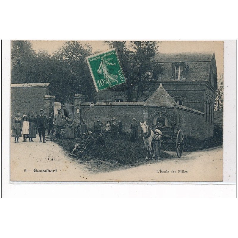 GUESCHART : l'ecole des filles - tres bon etat