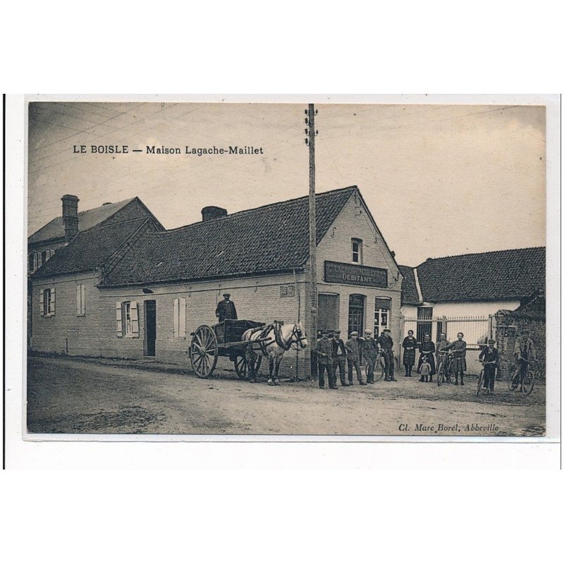 LE BOISLES : maison lagache-maillet - tres bon etat
