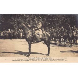 PARIS - Fête de la Victoire - 14 Juillet 1919 - Le Maréchal Foch - Place de la République - très bon état