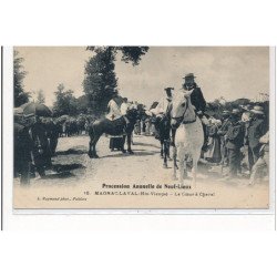 MAGNAC-LAVAL : procession annuelle de neuf-lieux le coeur à cheval - tres bon etat