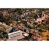 FRESNOY-le-GRAND : vue generale aerienne - tres bon etat