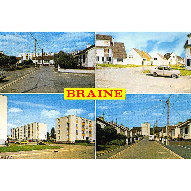 BRAINE : les nouvelles cités - tres bon etat