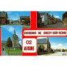 CRECY-sur-SERRE : 4 vues - tres bon etat