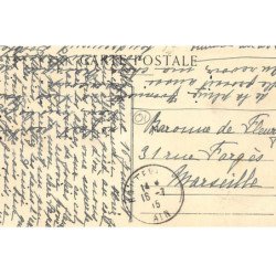 LOMPNES : vue generale et le chateau d'angeville - tres bon etat