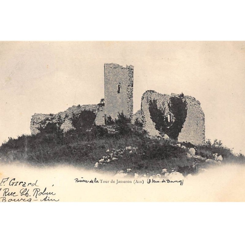 JASSERON : tour de jasseron - tres bon etat