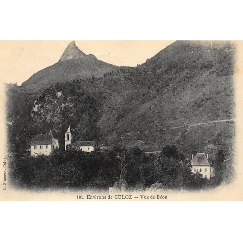 BEON : vue de béon - etat