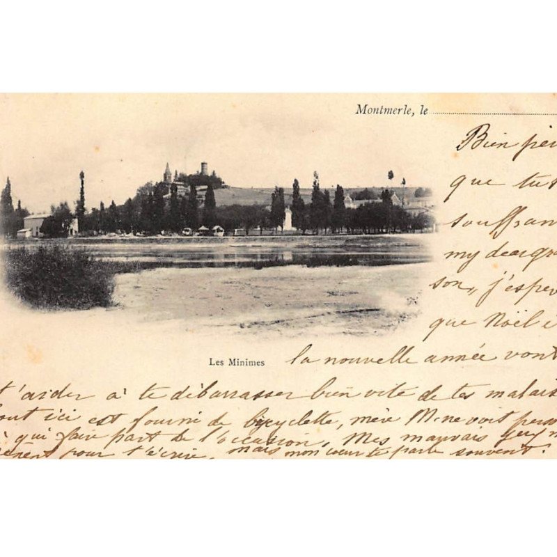 MONTMERLE : les minimes - tres on etat