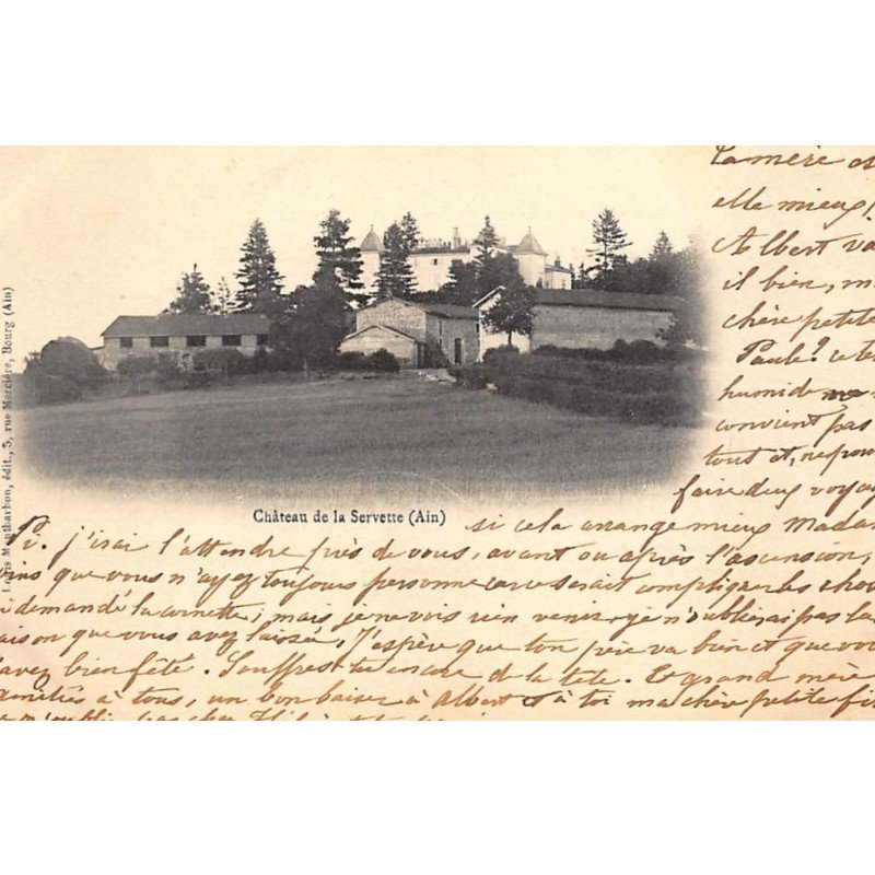 SERVETTE : chateau de la servette - tres on etat