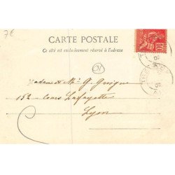 BOURG : rue et eglise notre-dame - tres on etat