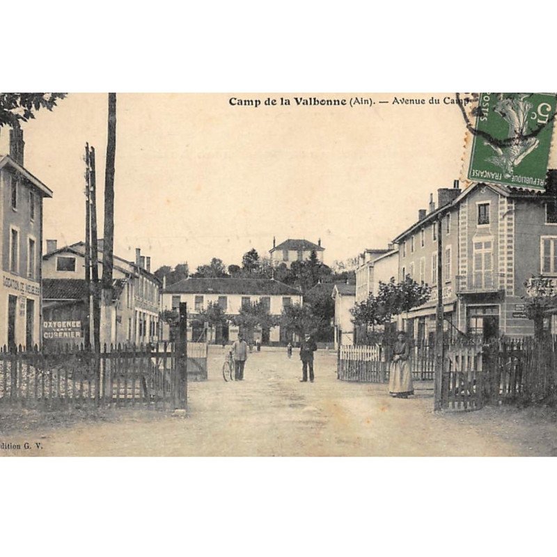 CAMP DE LA VALBONNE : avenue du camp - tres bon etat