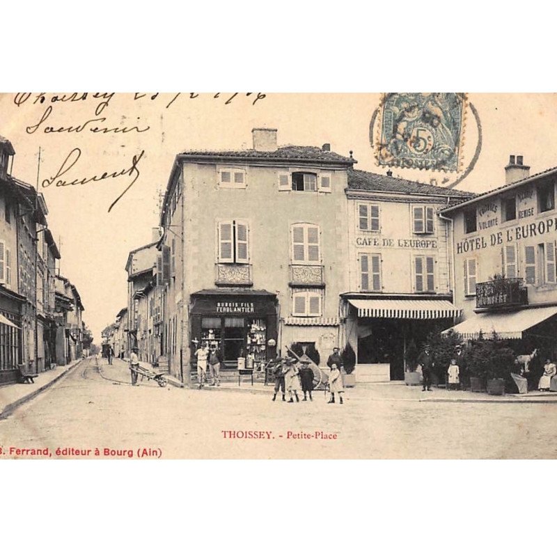 THOISSEY : petite-place - tres bon etat