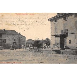 VILLEREVERSURE : la place - tres bon etat