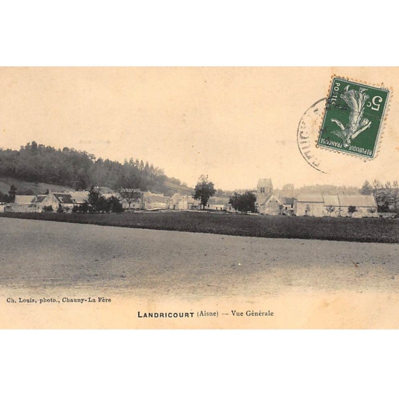 LANDRICOURT : vue generale - tres bon etat