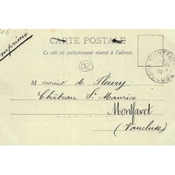 GUISE : place lesur & ecoles communales - tres bon etat