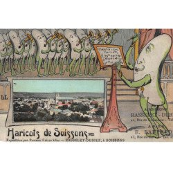 SOISSONS : haricots de soissons - tres bon etat