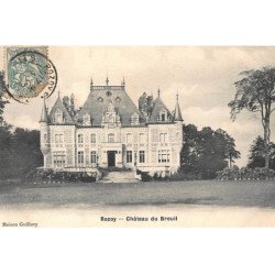 ROZOY : chateau du breuil - etat