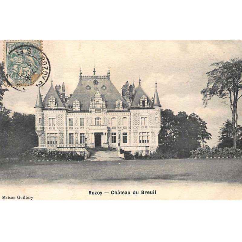 ROZOY : chateau du breuil - etat
