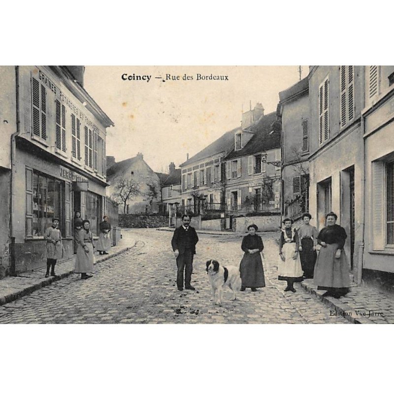 COINCY : rue des bordeaux - etat