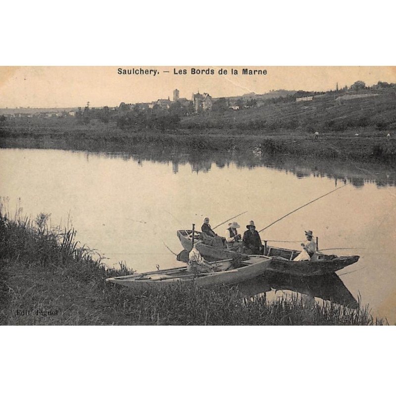 SAULCHERY : les bords de la marne - etat
